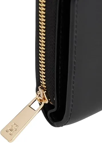 Tommy Hilfiger Icon Med Quilted portafoglio piccolo nero