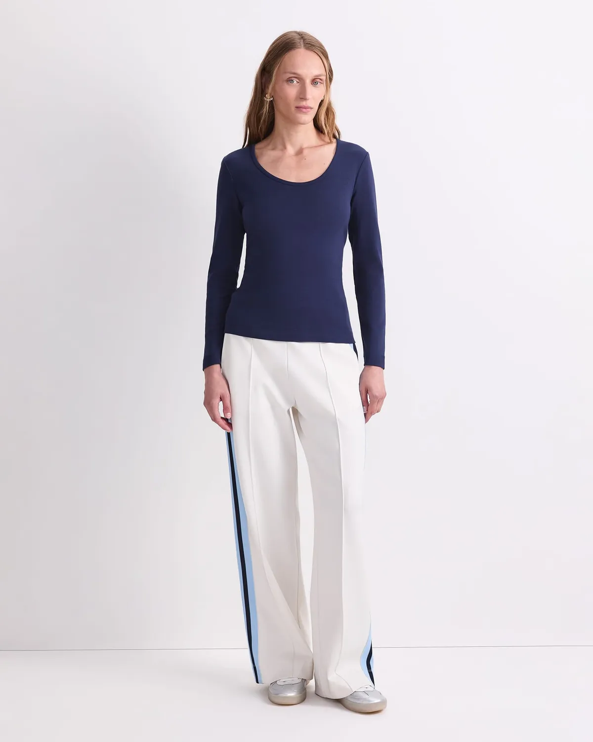 Sportscraft Heidi Top cotone donna scollo a barca