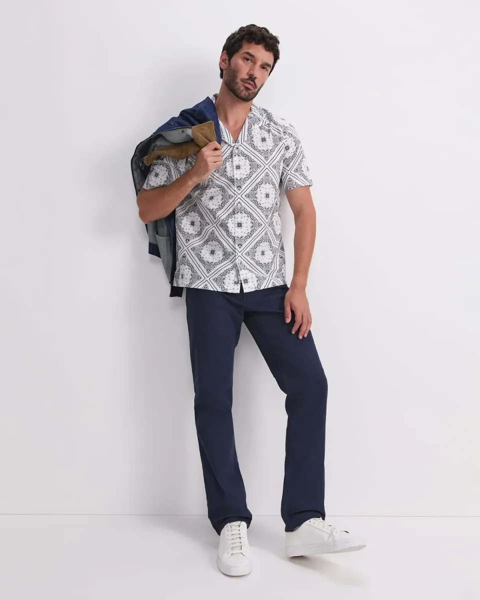 Sportscraft Bandana Resort camicia cotone stampa bandana