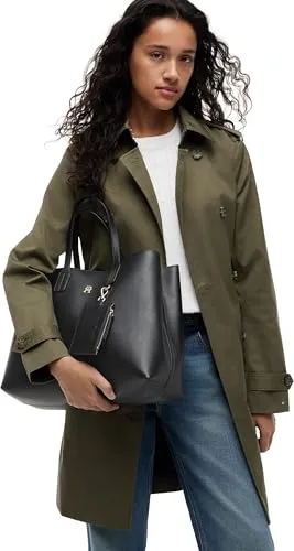 Tommy Hilfiger Icon satchel donna nero taglia unica