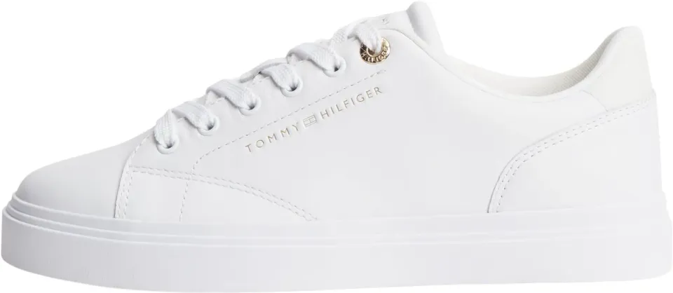 Tommy Hilfiger TH Feminine Cupsole FW0FW09105 sneakers pelle bianche