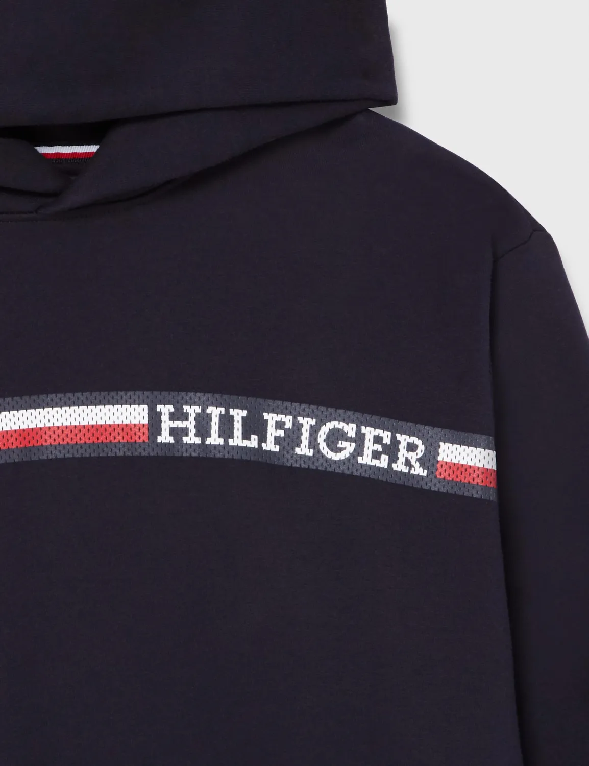 Tommy Hilfiger Chest Stripe felpa uomo regular fit 3XL