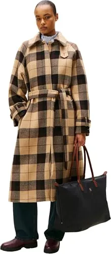Tommy Hilfiger Popette Maxi Tote borsa in tessuto