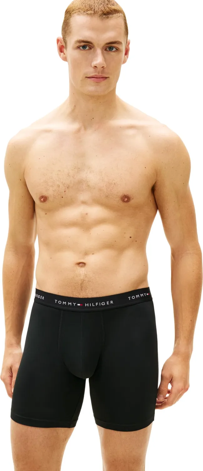 Tommy Hilfiger UM0UM03763 boxer uomo M nero 3 pezzi