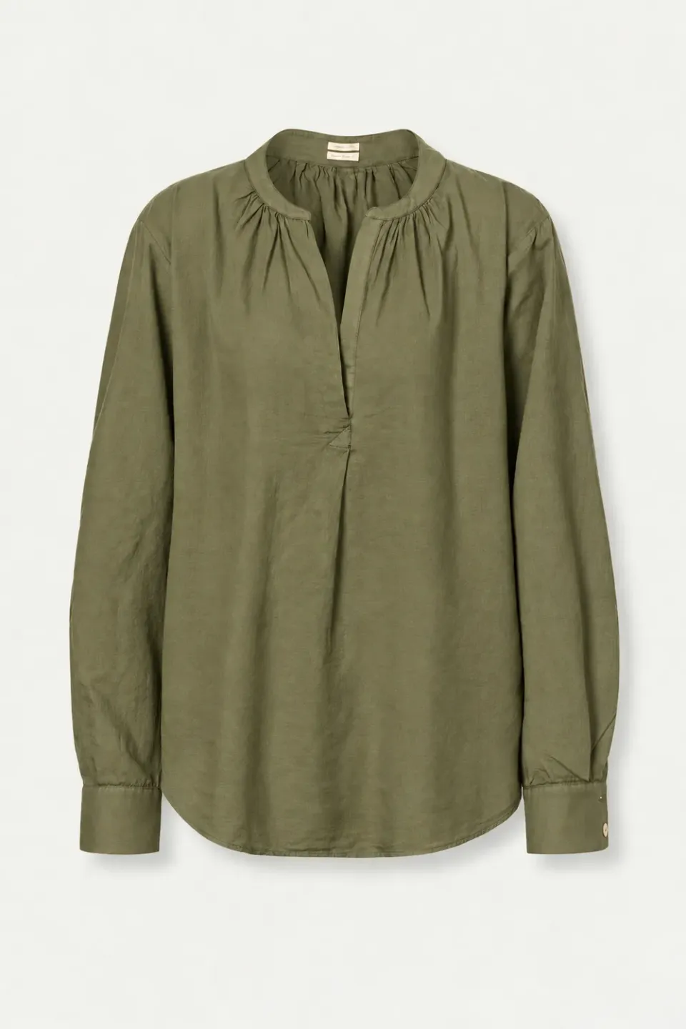 Massimo Alba Yvonne camicia donna forest night cashmere