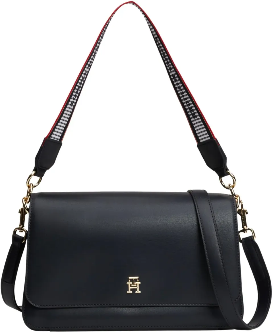 Tommy Hilfiger Borsa a Tracolla con Zip Space Blue blu