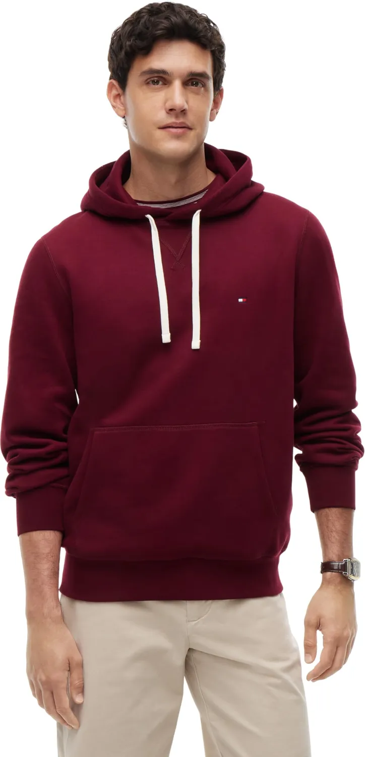 Tommy Hilfiger Ess Seasonal felpa cappuccio Tuscan Grape fleece