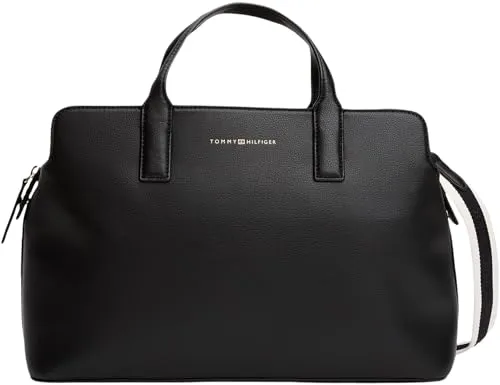 Tommy Hilfiger Logotape borsa donna tracolla nero
