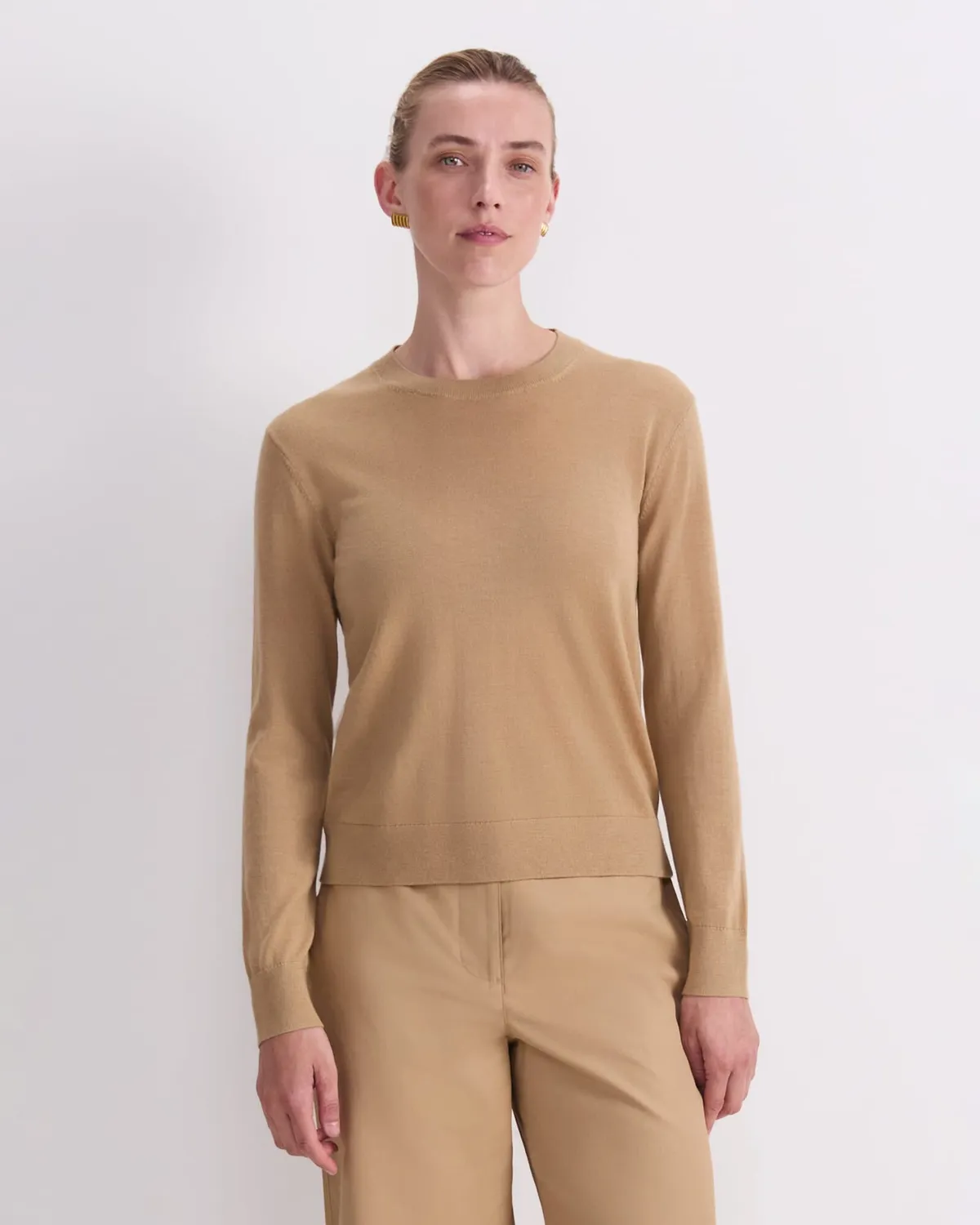 Sportscraft Francis Crew maglione merino extrafine