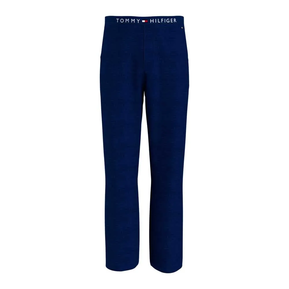 Tommy Hilfiger Jersey Sweatpant Pantaloni Uomo M Blu Cotone