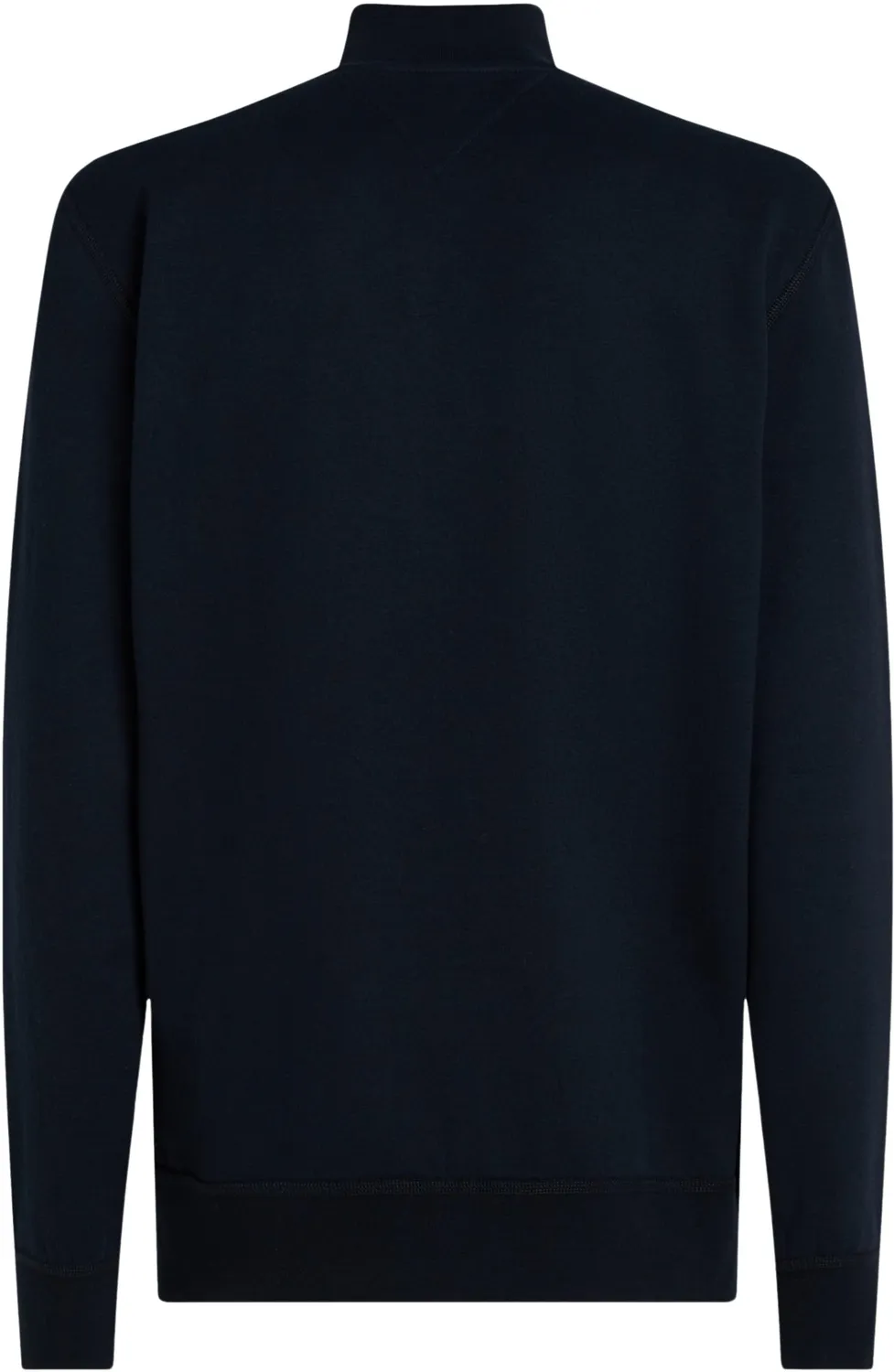 Tommy Hilfiger Essential Fleece felpa uomo zip collo alto