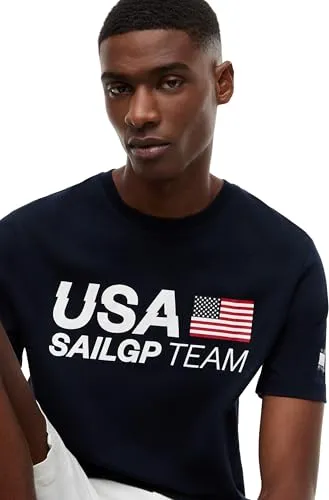 Tommy Hilfiger SailGP MW0MW45089 t-shirt uomo XXL logo