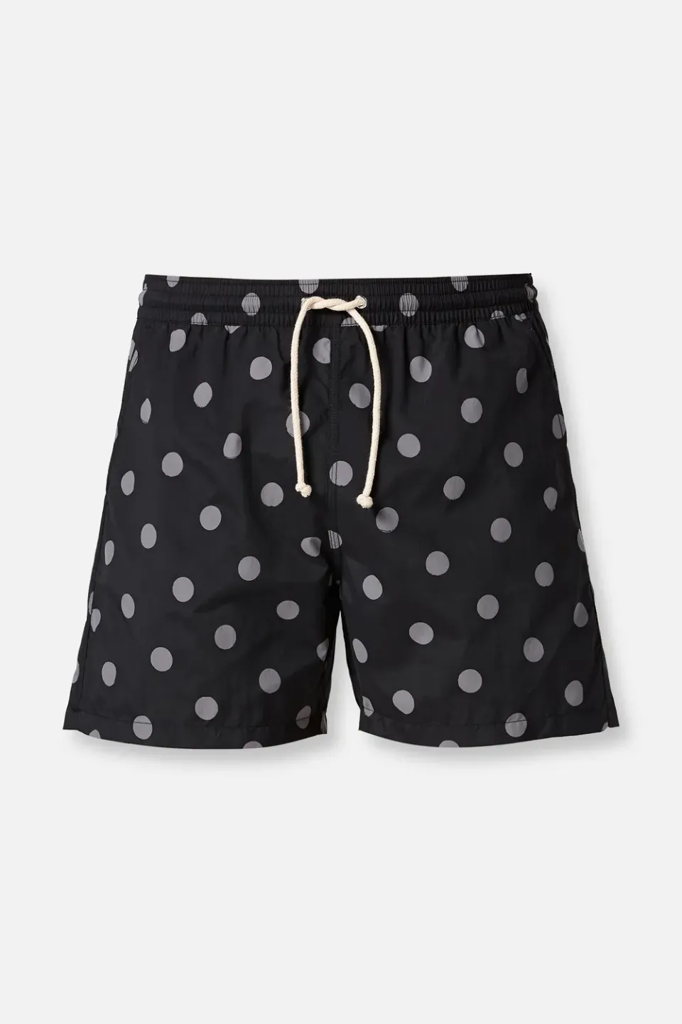 Massimo Alba Forte costume bagno nero pois WR elasticizzato