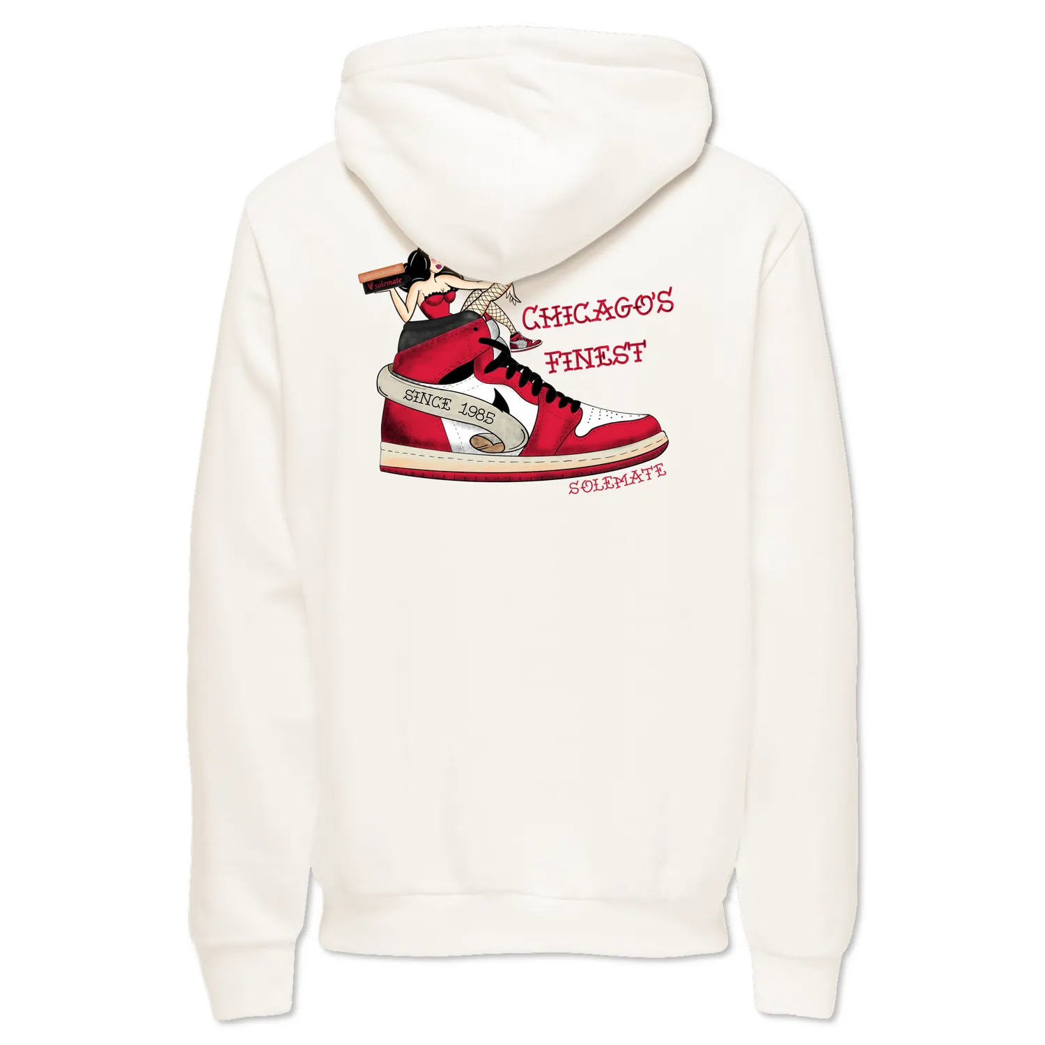 Solemate Old School Chicago felpa cotone bio