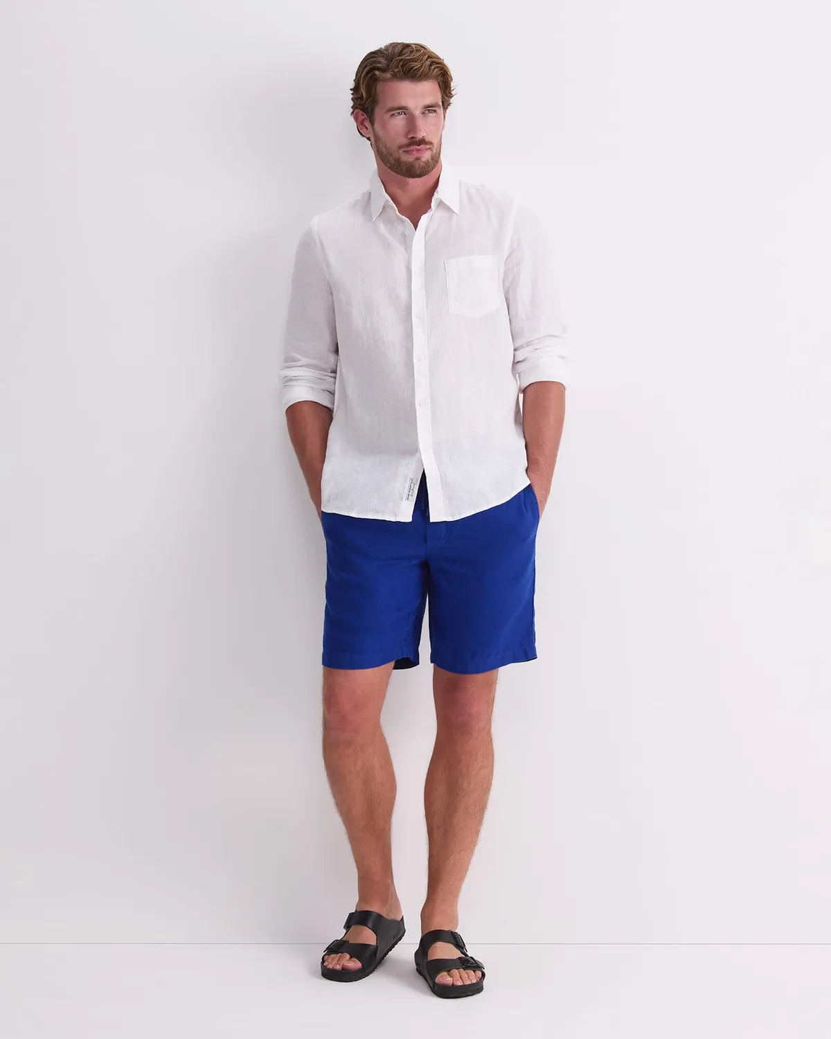Sportscraft Caffery shorts lino con coulisse