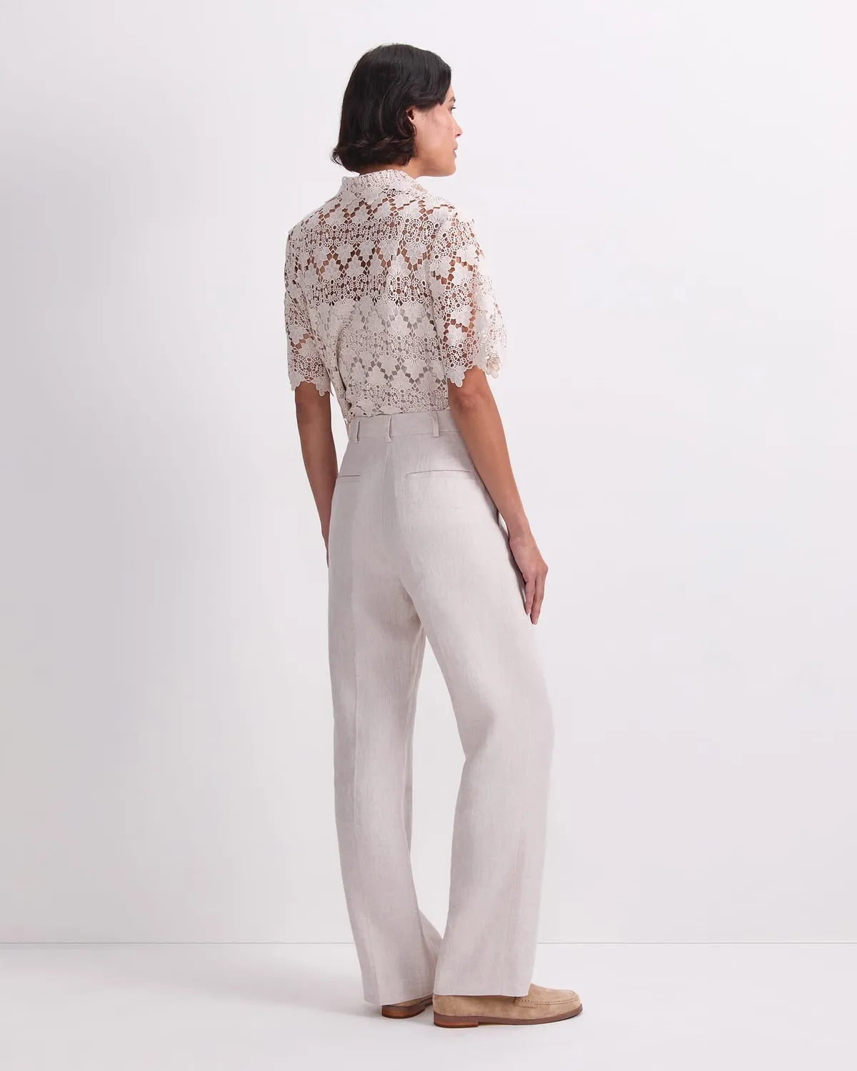 Sportscraft Freya Straight Linen pantalone donna lino