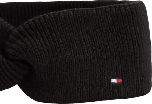 Tommy Hilfiger TH Flag Knit AW0AW19103 fascia nera