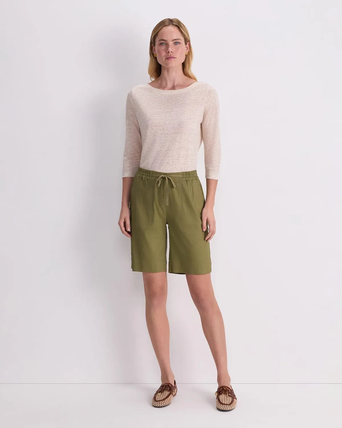 Sportscraft Rosa Linen Short pantaloncini donna misto lino