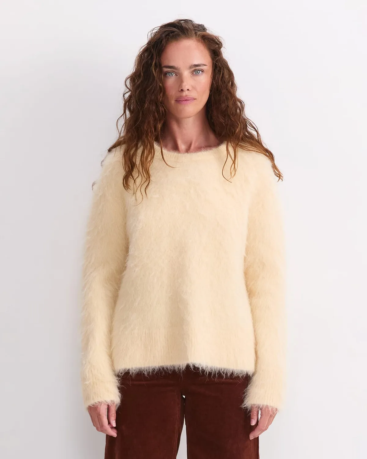Sportscraft Alpaca Blend maglione alpaca donna scollo tondo