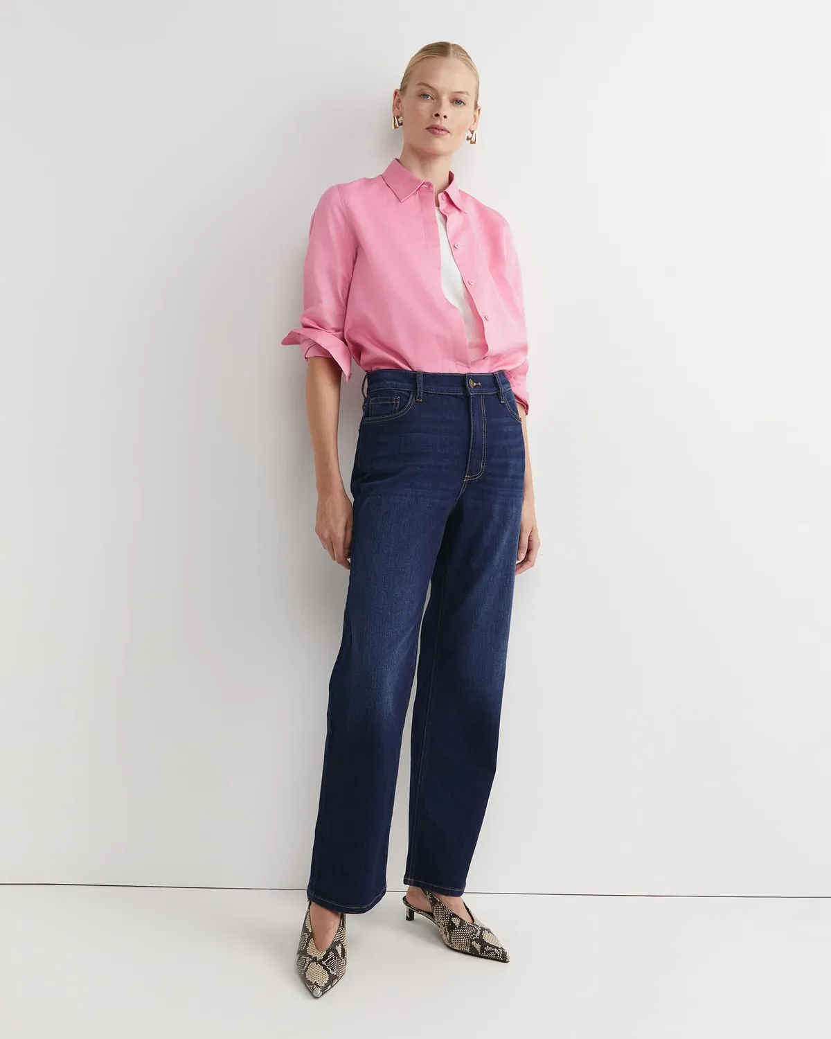 Sportscraft Bec Jean jeans dritti vita alta elasticizzati
