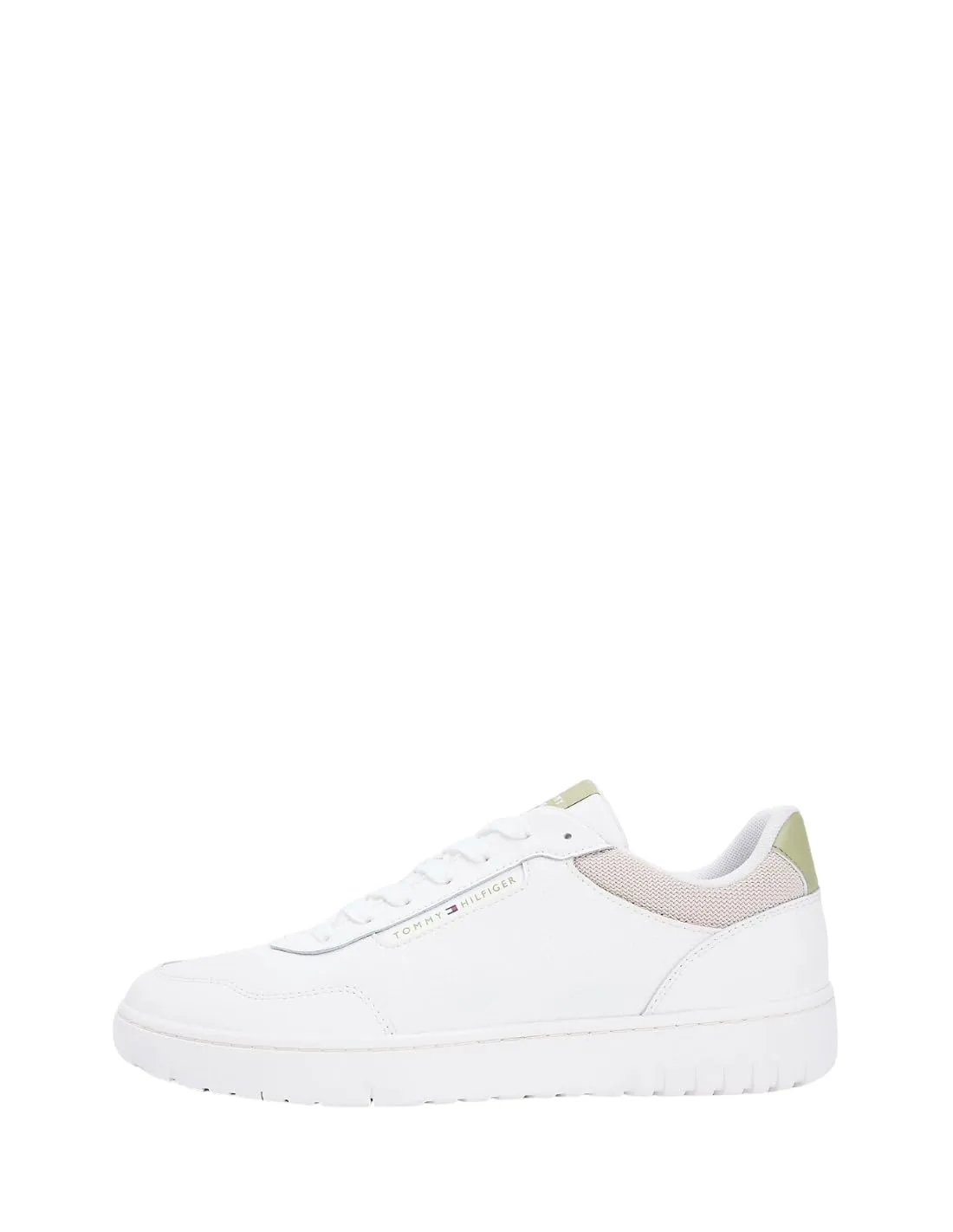 Tommy Hilfiger Basket Core Lite Lth FM0FM05868 Sneakers Uomo Bianche 42