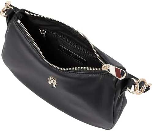 Tommy Hilfiger Poppy Reform Shoulder Bag borsa a spalla nera