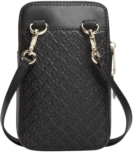 Tommy Hilfiger Icon Phone Pouch Mono AW0AW18601 nero
