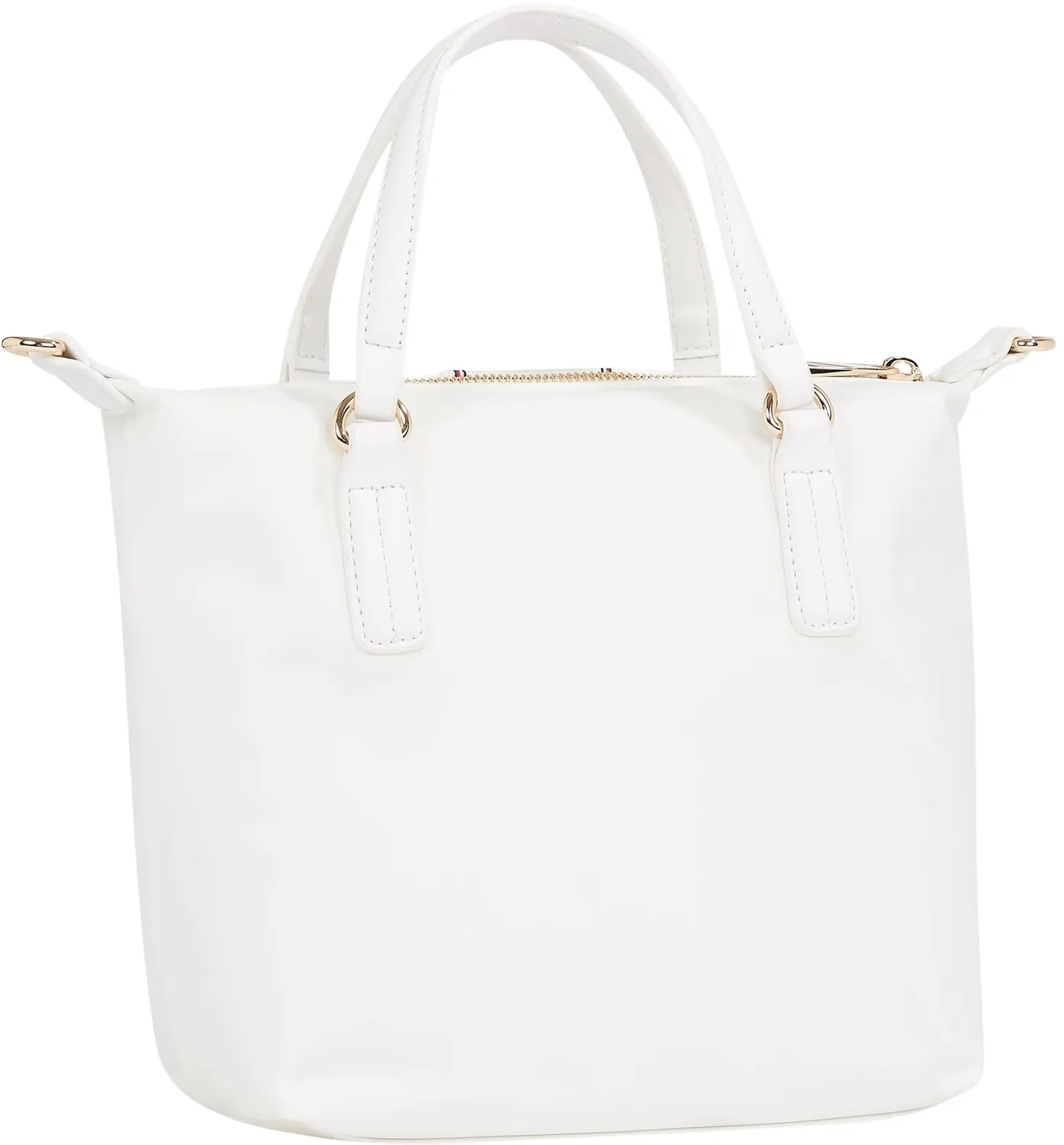 Tommy Hilfiger Poppy AW0AW17204 Tote Donna Piccola Ecru