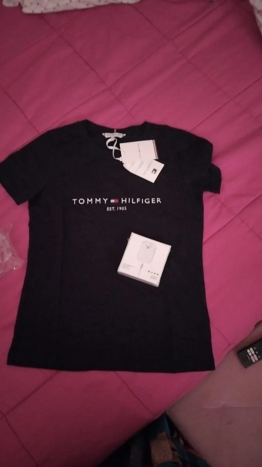 Tommy Hilfiger New Crew Neck Tee T-shirt Donna Slim