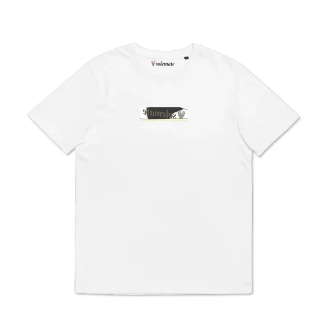 Solemate Box Logo Olive maglietta verde cotone organico