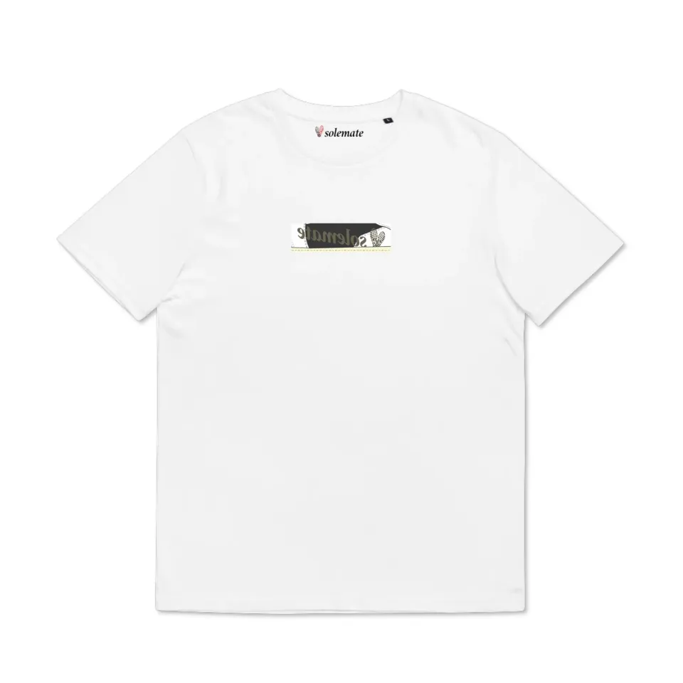 Solemate Box Logo Olive maglietta verde cotone organico