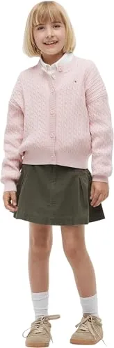 Tommy Hilfiger Cable KG0KG09076 cardigan bambina 14 anni trecce