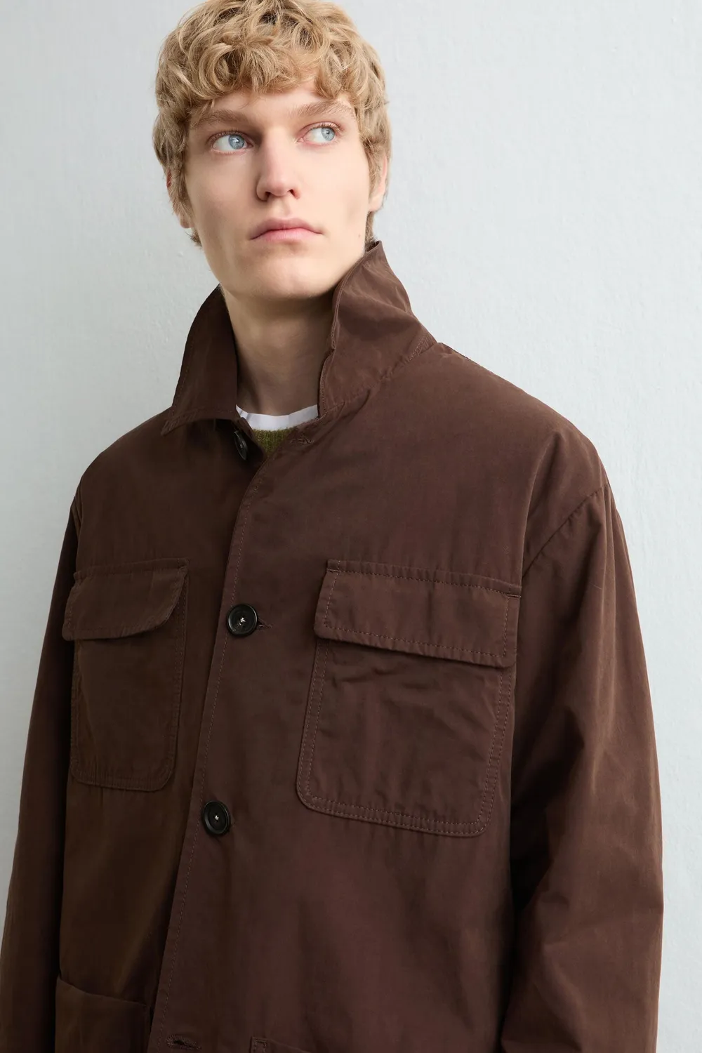 Massimo Alba Gran Torino giacca field cotone brown