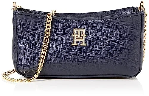 Tommy Hilfiger TH Timeless Chain Crossover borsa tracolla donna piccola