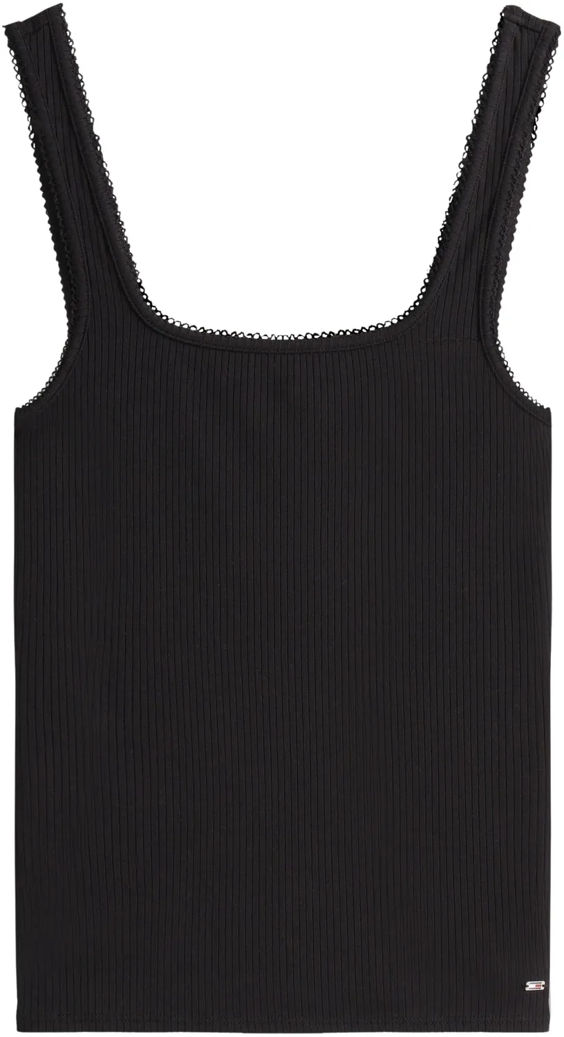 Tommy Hilfiger Canotta Slim a Costine Taglia M