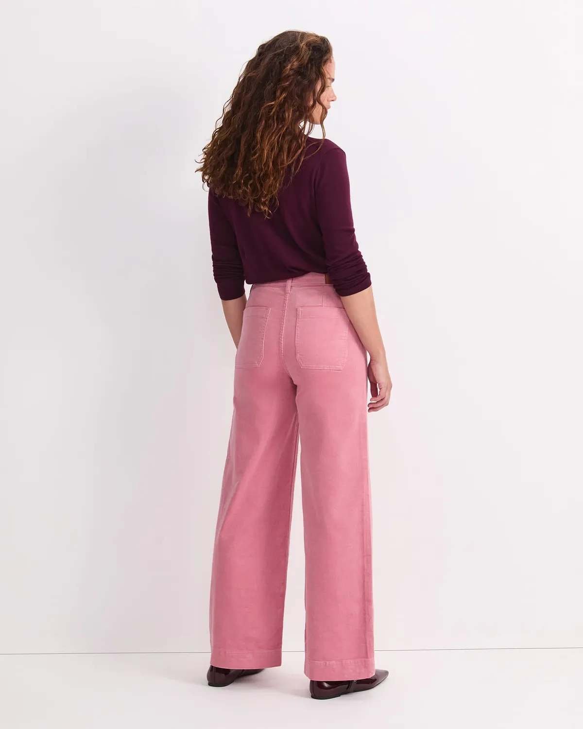 Sportscraft Cleo Cord Wide Leg Jean velluto vita alta
