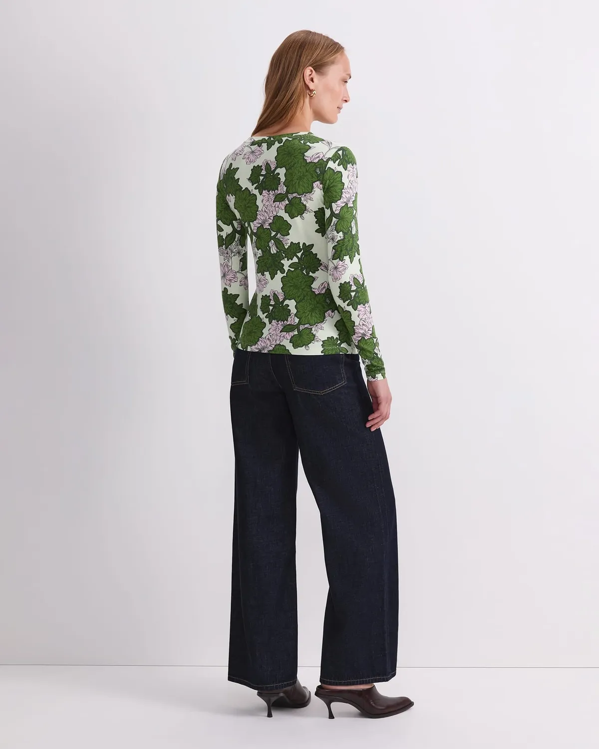 Sportscraft Fleur 120753 maglia floreale maniche lunghe