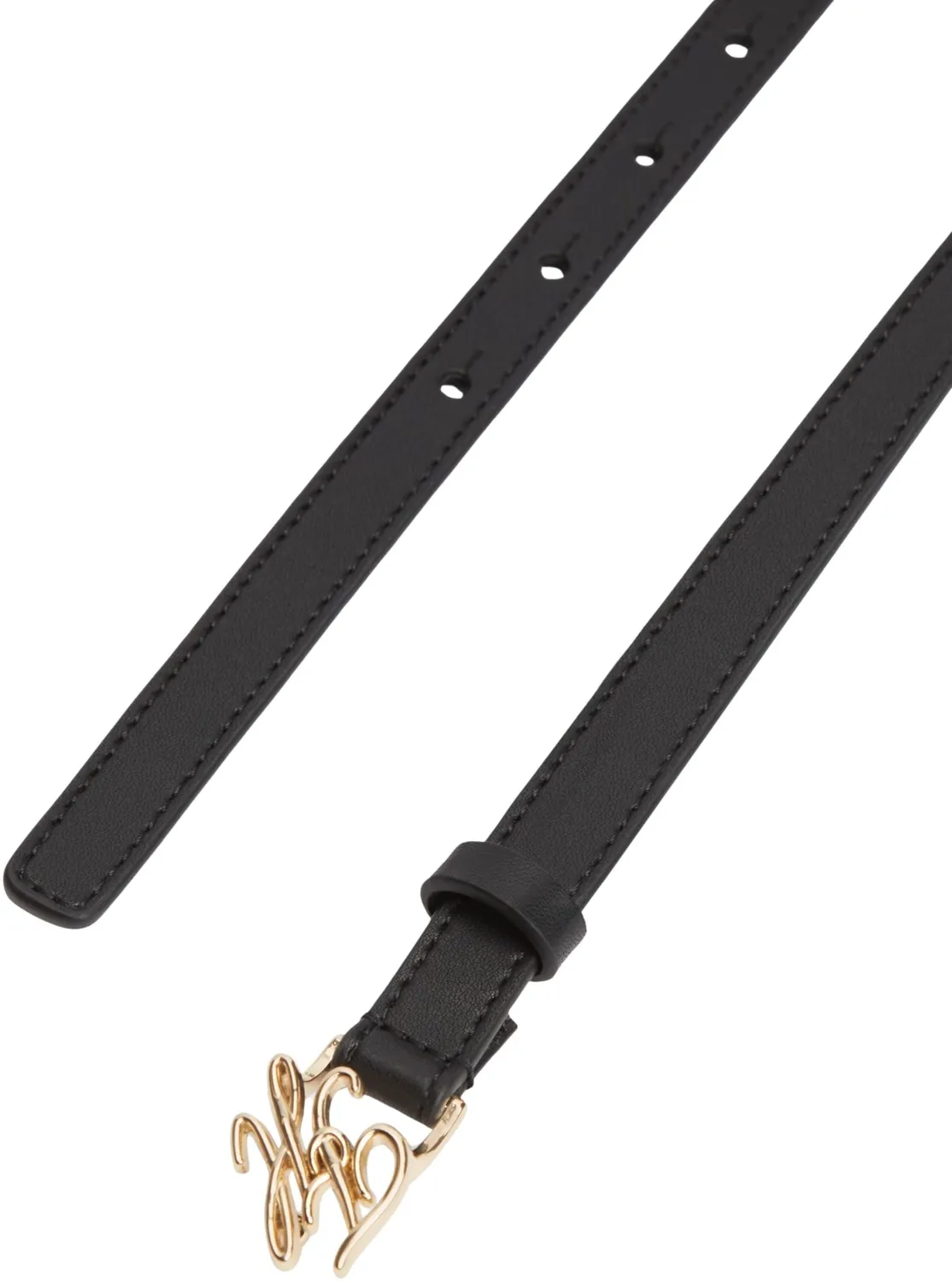 Tommy Hilfiger Th Script Cintura Donna 95cm Nera