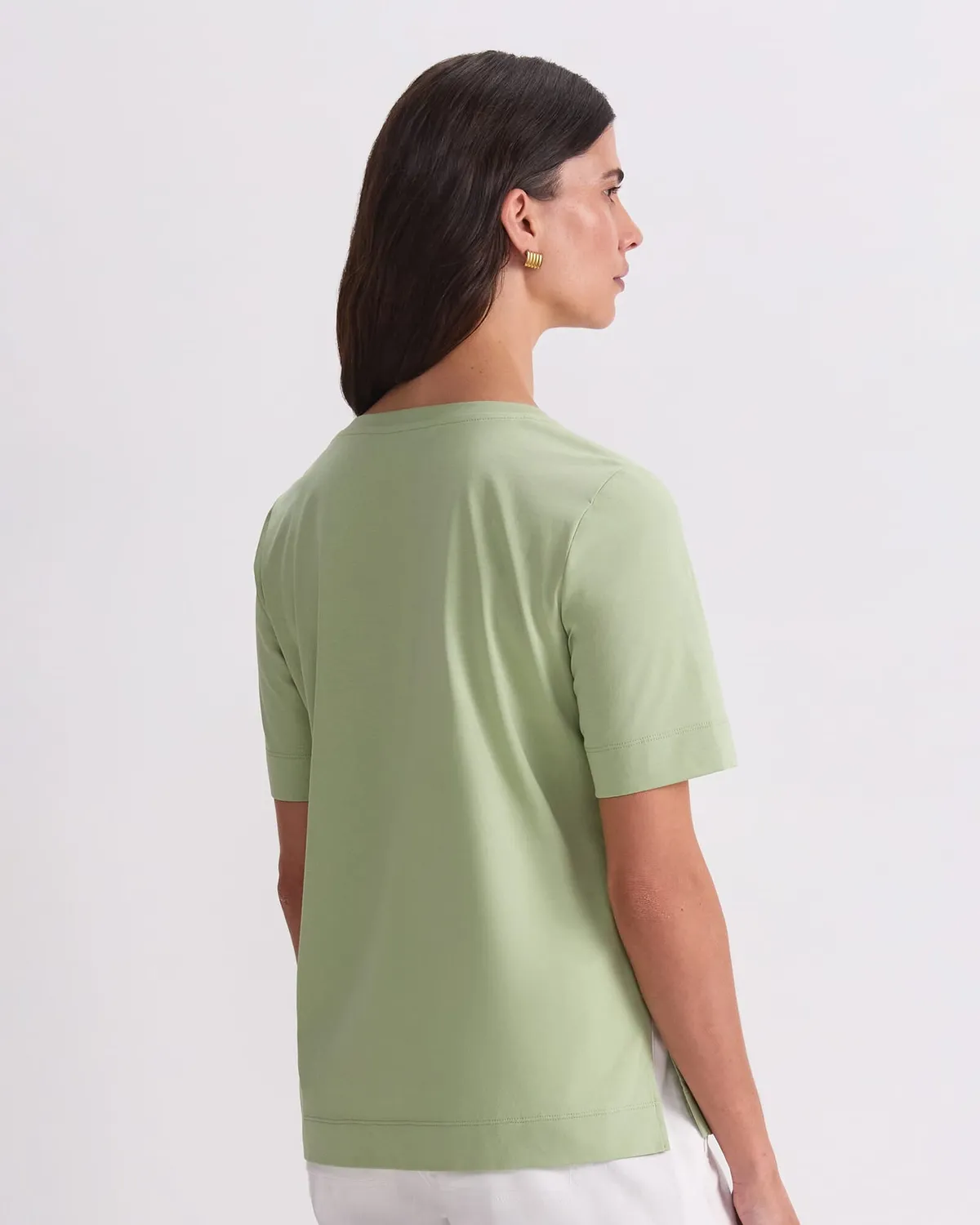 Sportscraft Mercerised Cotton maglietta cotone girocollo