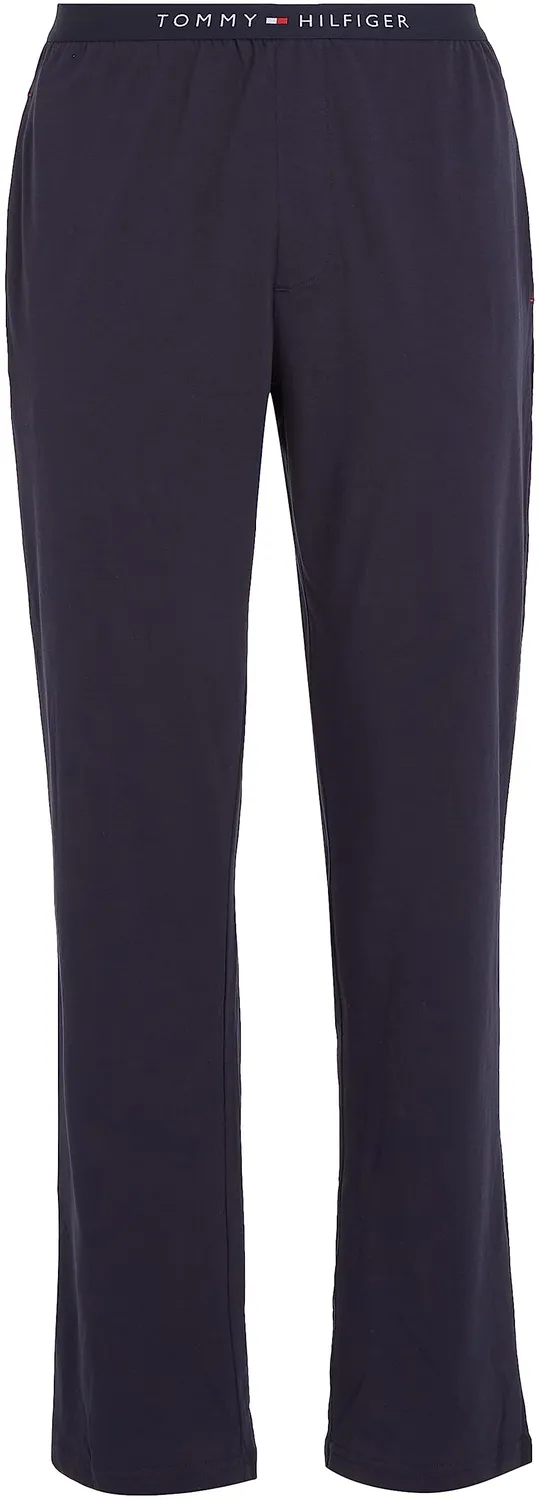 Tommy Hilfiger Jersey Sweatpant Pantaloni Uomo M Blu Cotone