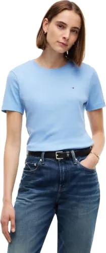 Tommy Hilfiger New Slim Cody maglietta azzurra M