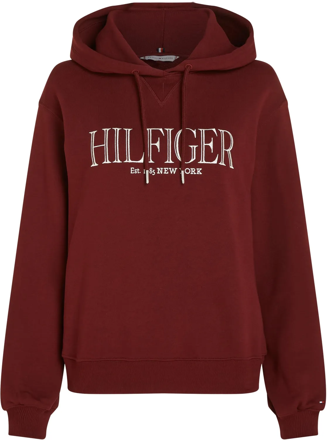 Tommy Hilfiger Reg MDN Hilfiger hoodie donna M logo petto