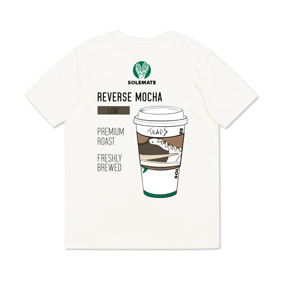 Solemate Coffee t-shirt panna cotone organico