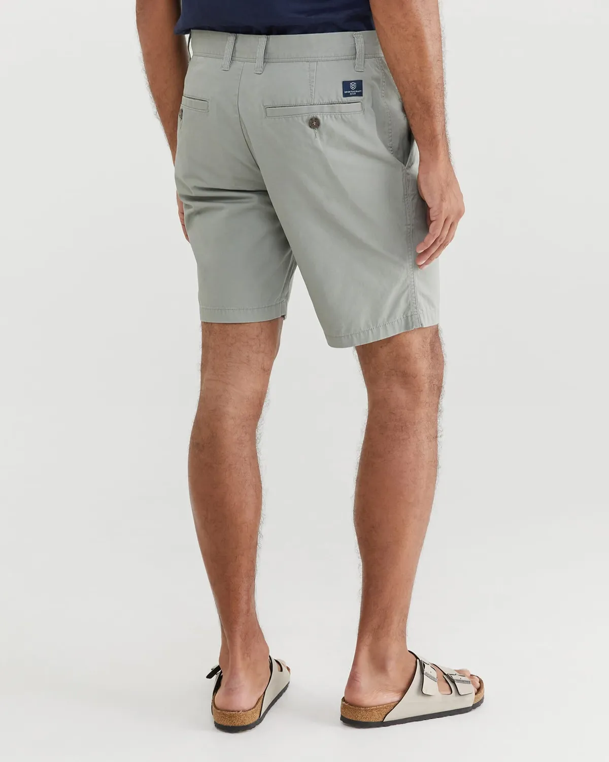 Sportscraft Classic Chino shorts cotone uomo ginocchio