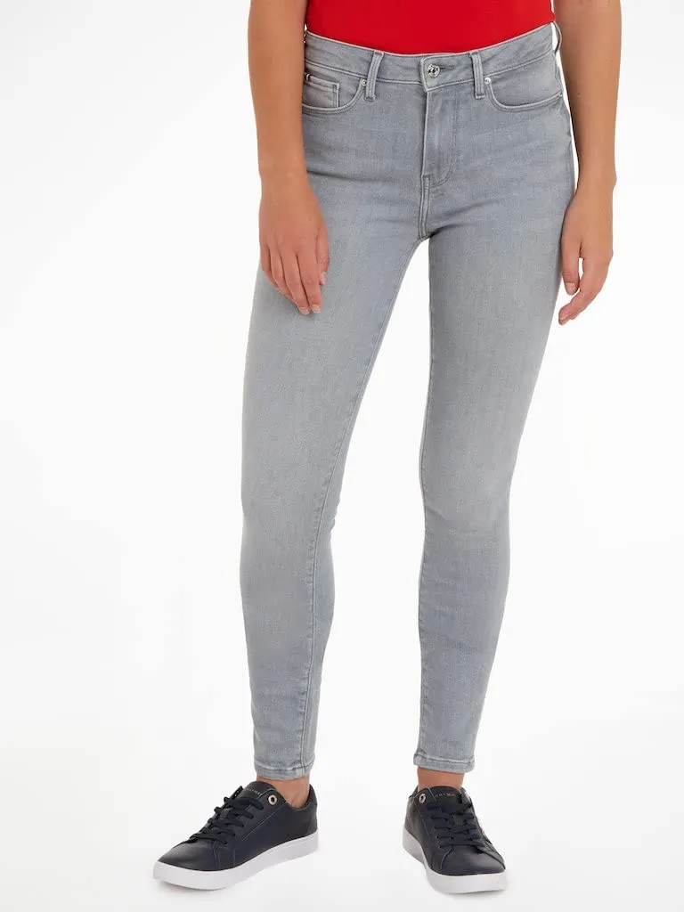 Tommy Hilfiger TH Flex Como WW0WW38141 jeans donna 36W elasticizzati