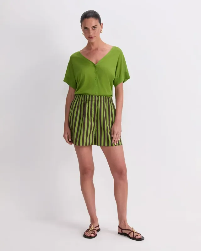 Sportscraft Tara Stripe shorts donna cotone