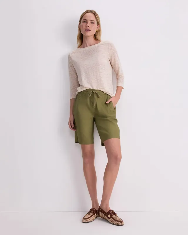 Sportscraft Rosa Linen Short pantaloncini donna misto lino