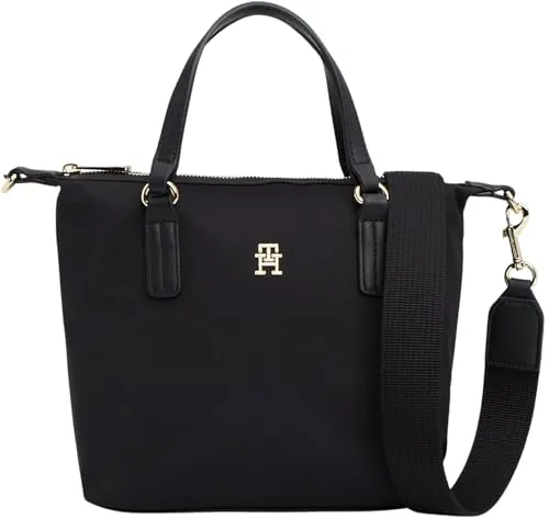 Tommy Hilfiger Poppy Small Tote Bag Piccola Nera
