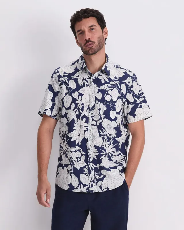 Sportscraft Gardner camicia maniche corte cotone