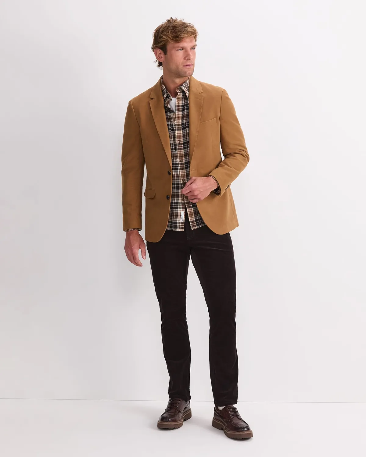 Sportscraft Moleskin blazer cotone italiano donna